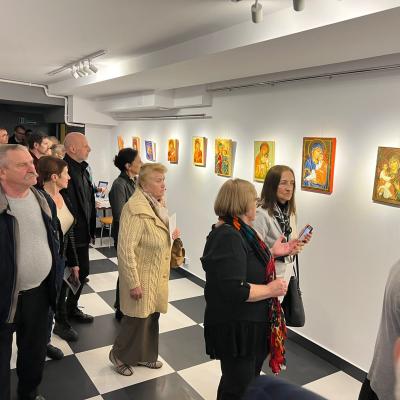 Wystawa ikon Teresy Matuszelańskiej